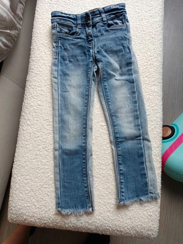 👖 jean fille tape a l'oeil taille 3ans bonne état 🌸 - photo numéro 1