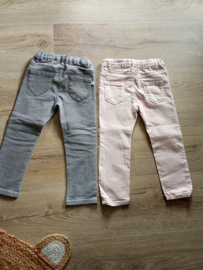 Lot 2 jeans fille 3 ans - photo numéro 4