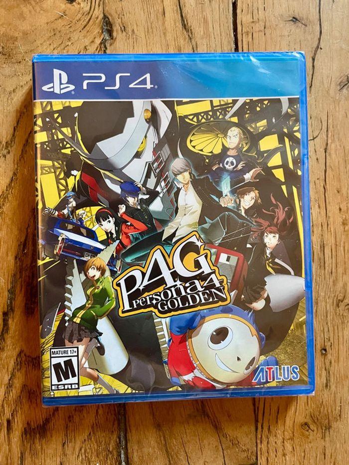 Persona 4 Golden P4G, Jeu PlayStation 4 Ps4 Ps5 NEUF sous blister Limited Run #538 - photo numéro 1