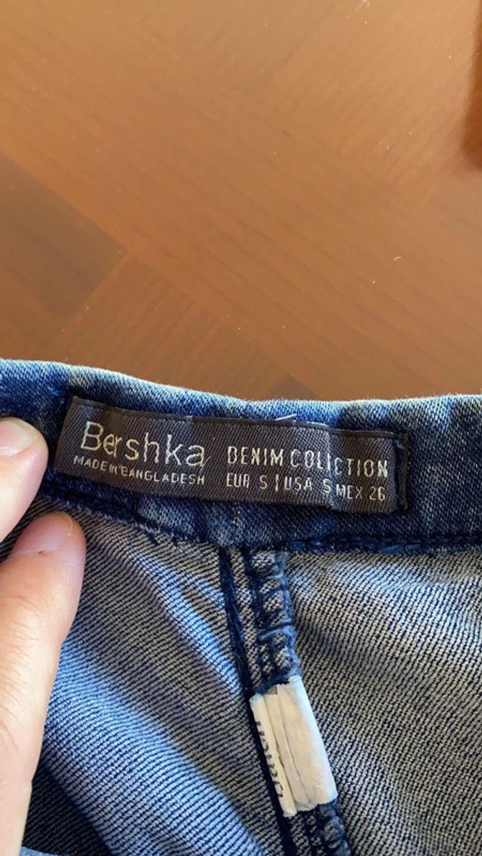 Short effet jeans bershka - photo numéro 4