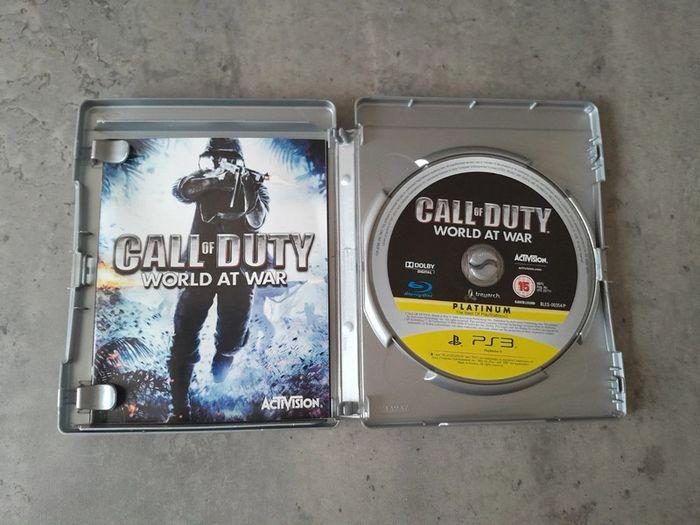 Call of Duty World of war platinum PS3 complet - photo numéro 3