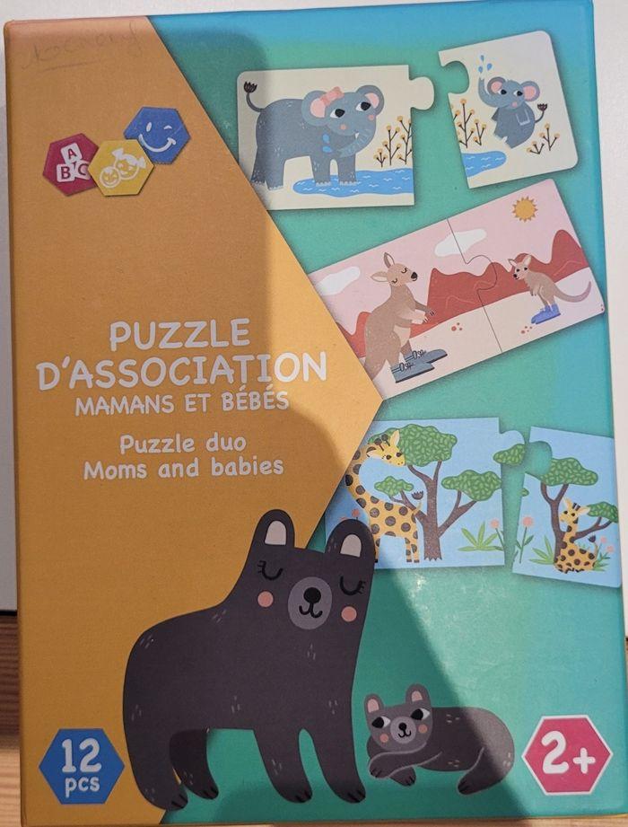 Puzzle d'association mamans et bébé - photo numéro 1