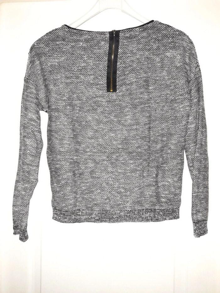 Pull gris brillant - photo numéro 2