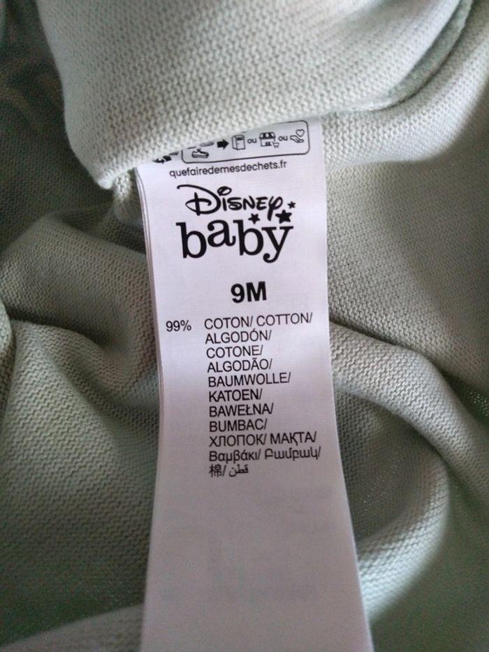 * Sweat vert pâle en Jersey Minnie T9M Disney Baby - photo numéro 4