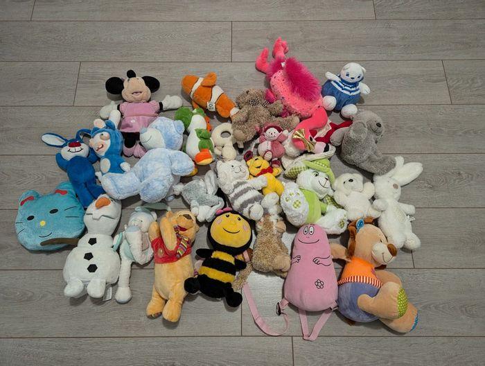 Lot peluches