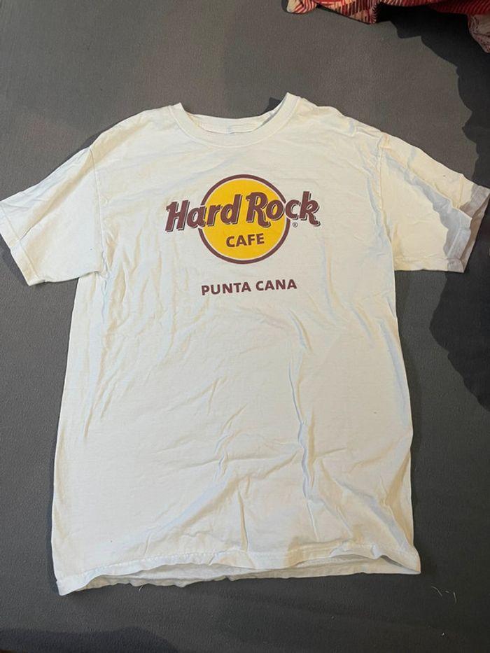 T-shirt hard rock cafe punta cana - photo numéro 1