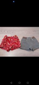 Lot shorts 9 mois