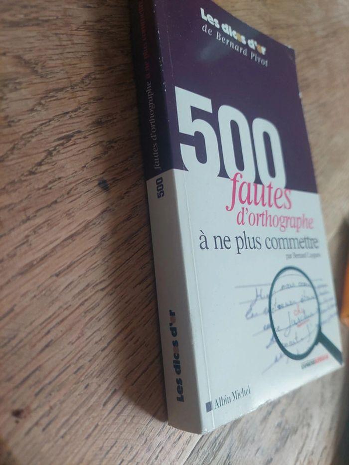 500 fautes d'orthographe à ne plus comettre - photo numéro 2