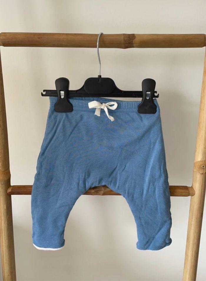 Pantalon bleu petit bateau