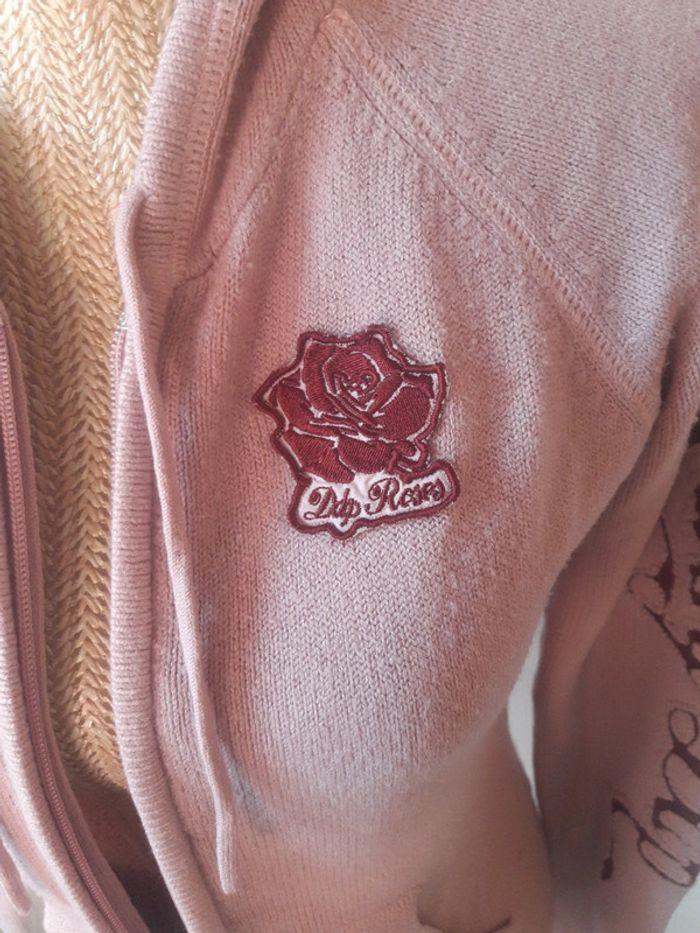 Veste gilet chaud rose lilas DDP fille 16 ans - photo numéro 5