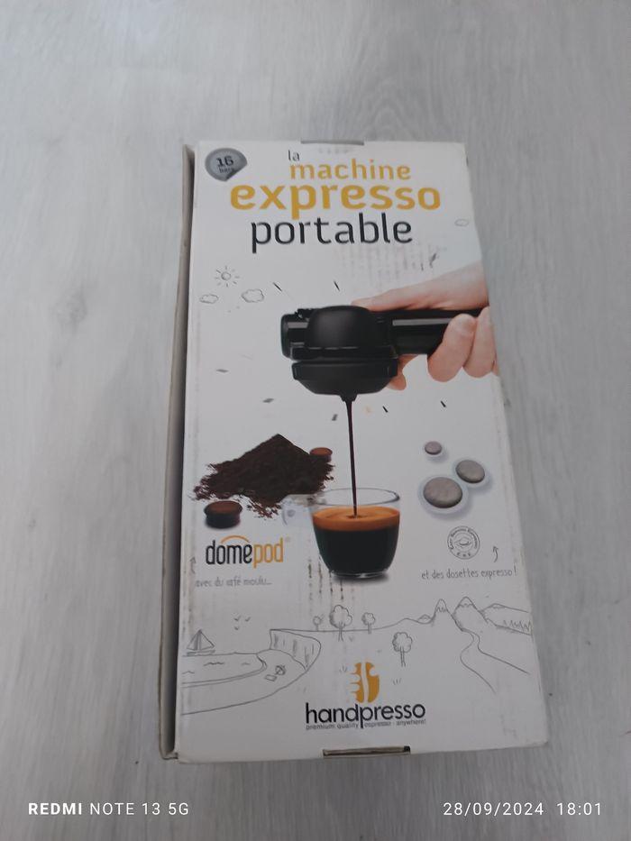 machine expresso portable