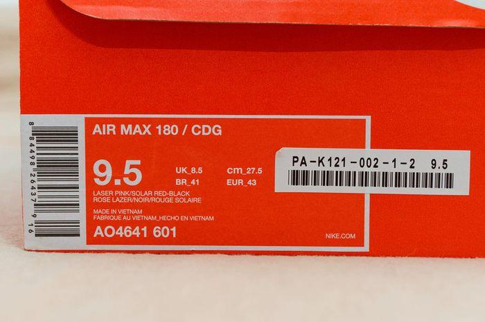 Nike Air Max 180 x Comme des Garcons [CDG] - photo numéro 7