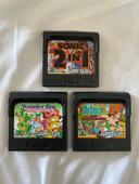 3 jeux sega game gear