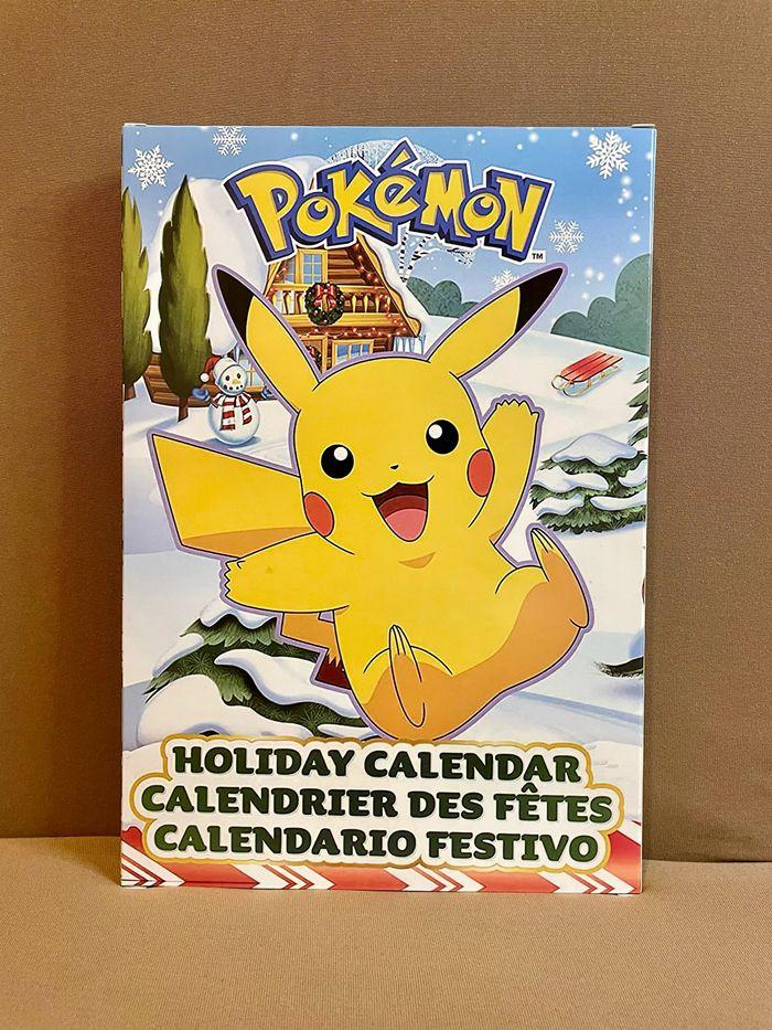 Calendrier de L’avent de noël Pikachu Pokémon - photo numéro 2