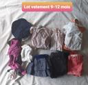 Lot de vetements fille