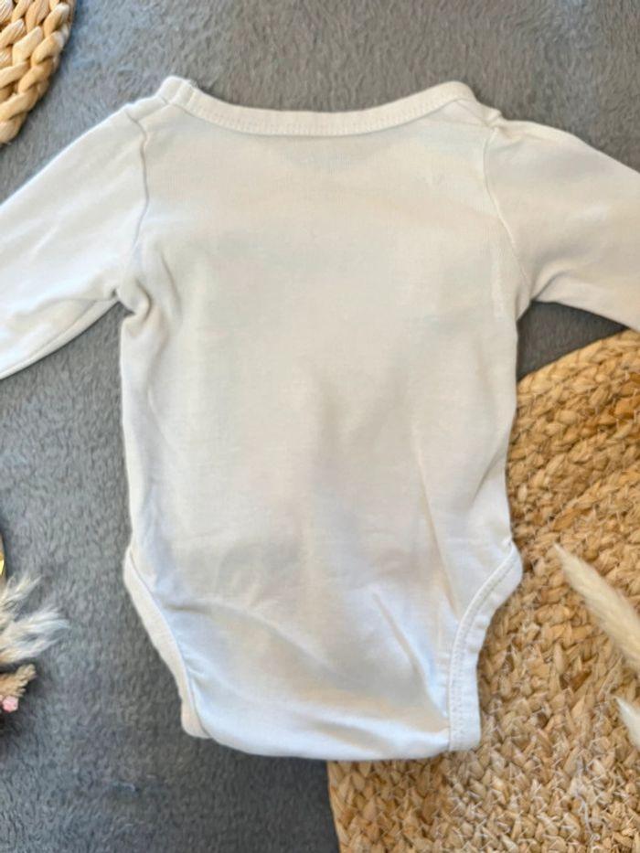 Lot de 2 bodys H&M naissance mixte - photo numéro 6