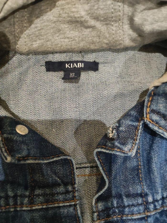 Veste  en jeans Kiabi taille xs ou 16 ans - photo numéro 4