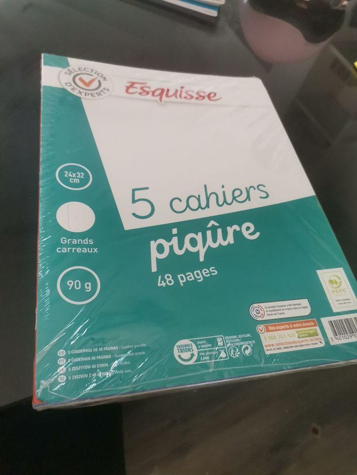 Vend lot de cahier 5