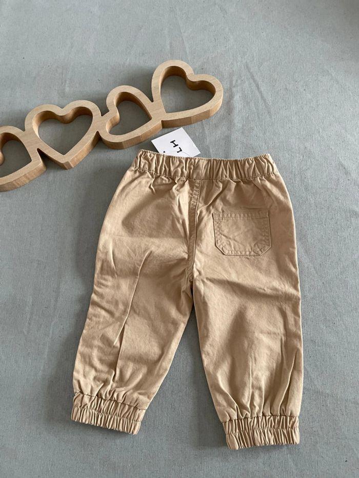 Pantalon beige Kimbaloo 6 mois - photo numéro 3