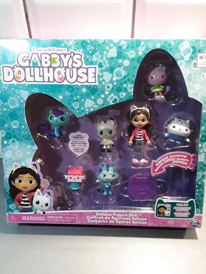 Lot de 7 figurines Gabby dollhouse - photo numéro 1