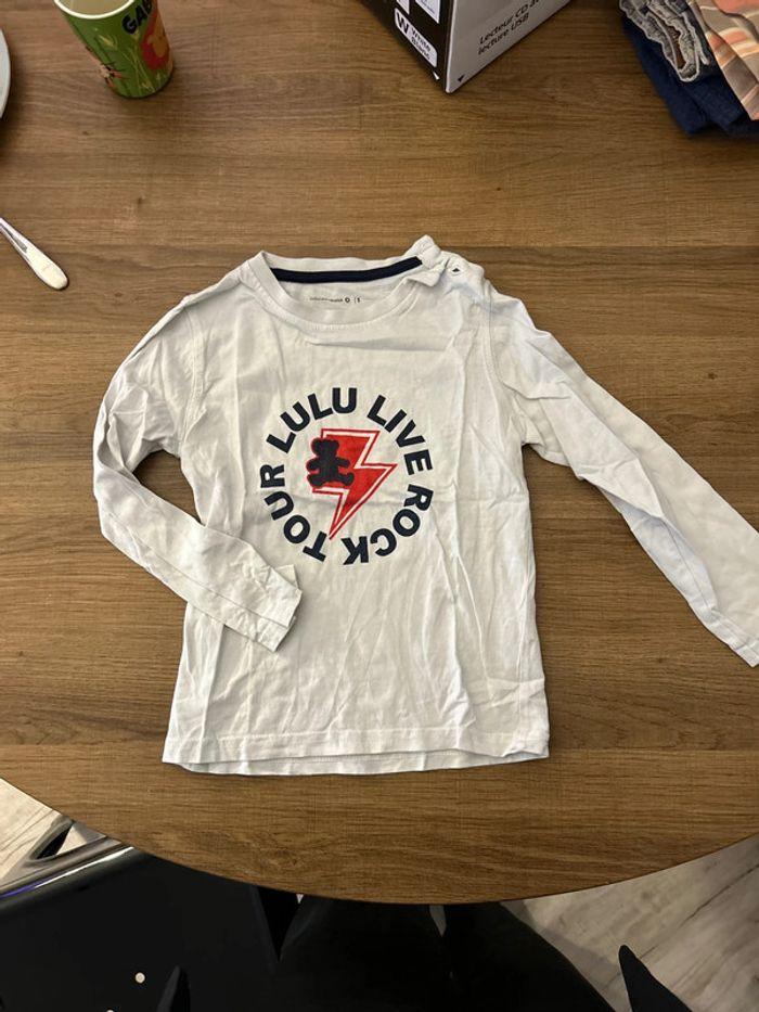 T shirt manches longues lulu castagnette 3 ans - photo numéro 4