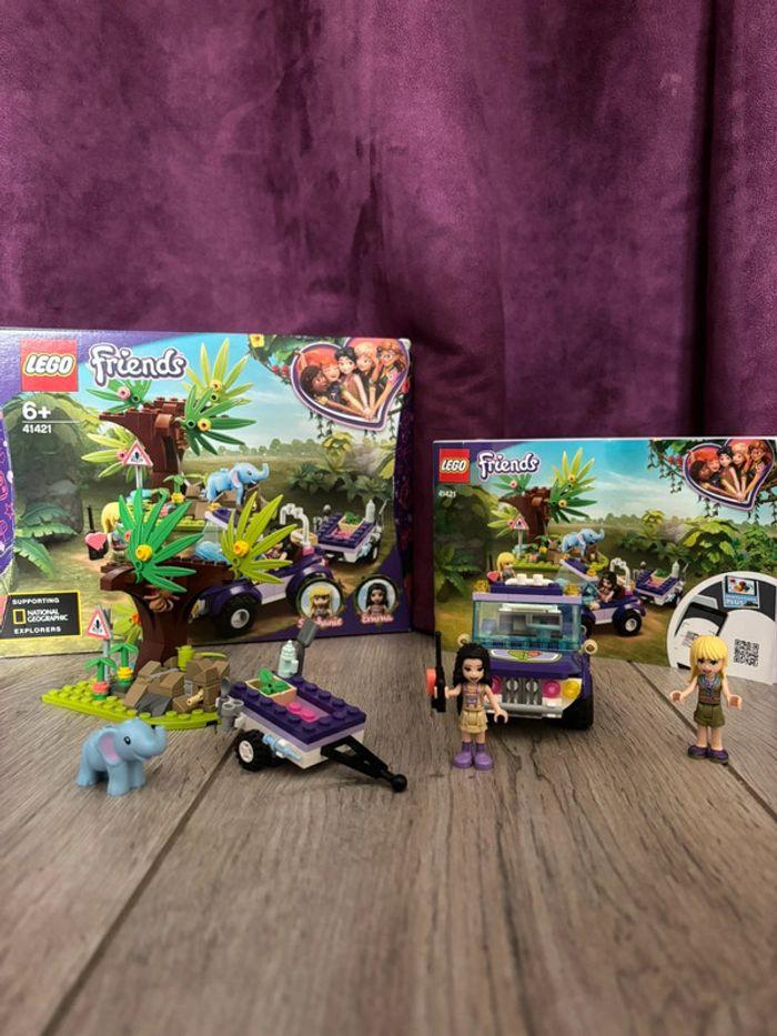 Lego friends le sauvetage du bébé éléphant numéro 41421 - photo numéro 1