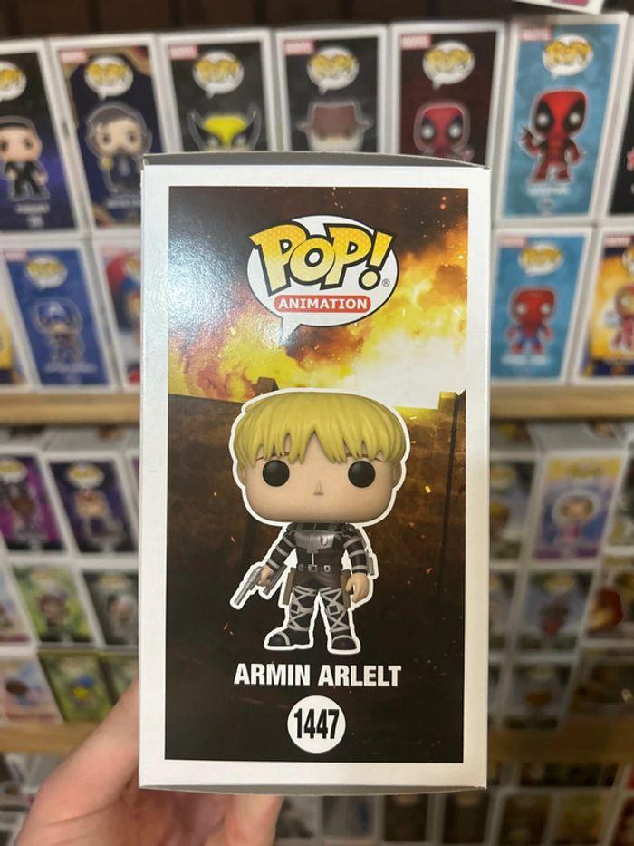 Funko Pop Attack on Titan - Armin Arlelt Chase - photo numéro 2