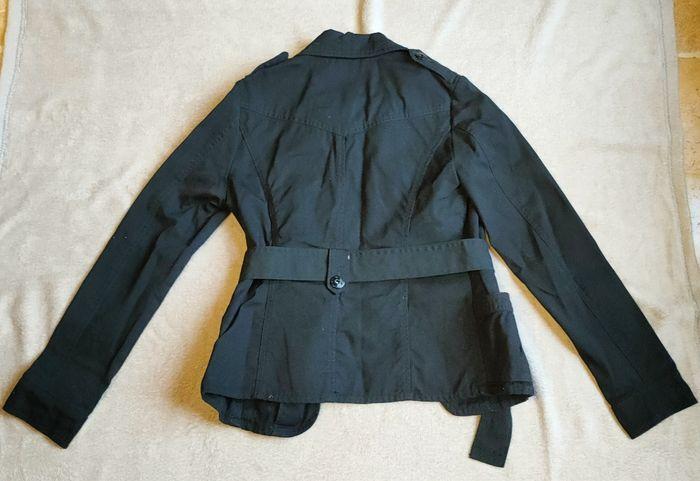 Veste noire femme demi-saison - photo numéro 5