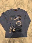 Tee-shirt manche longue garçon taille 6 ans