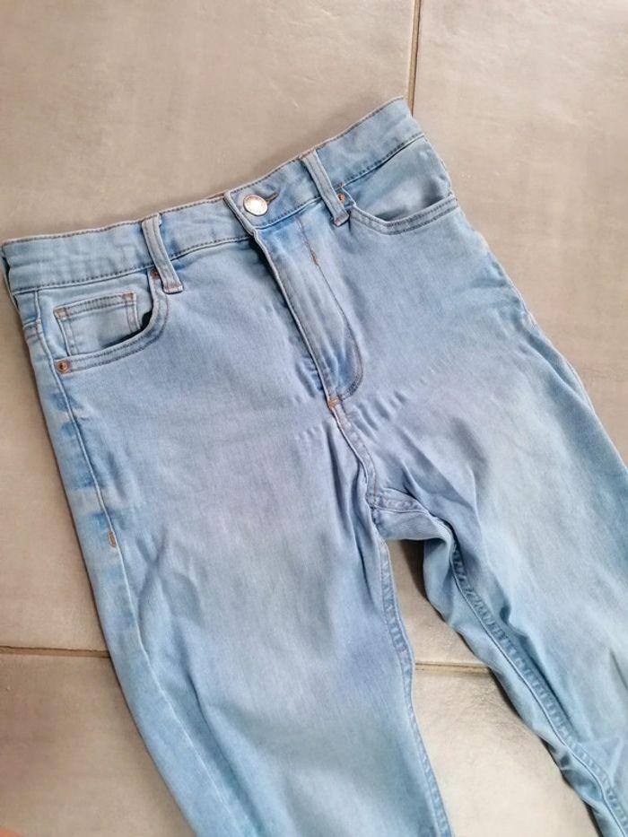 Pantalon jean bershka taille 36 denim - photo numéro 4