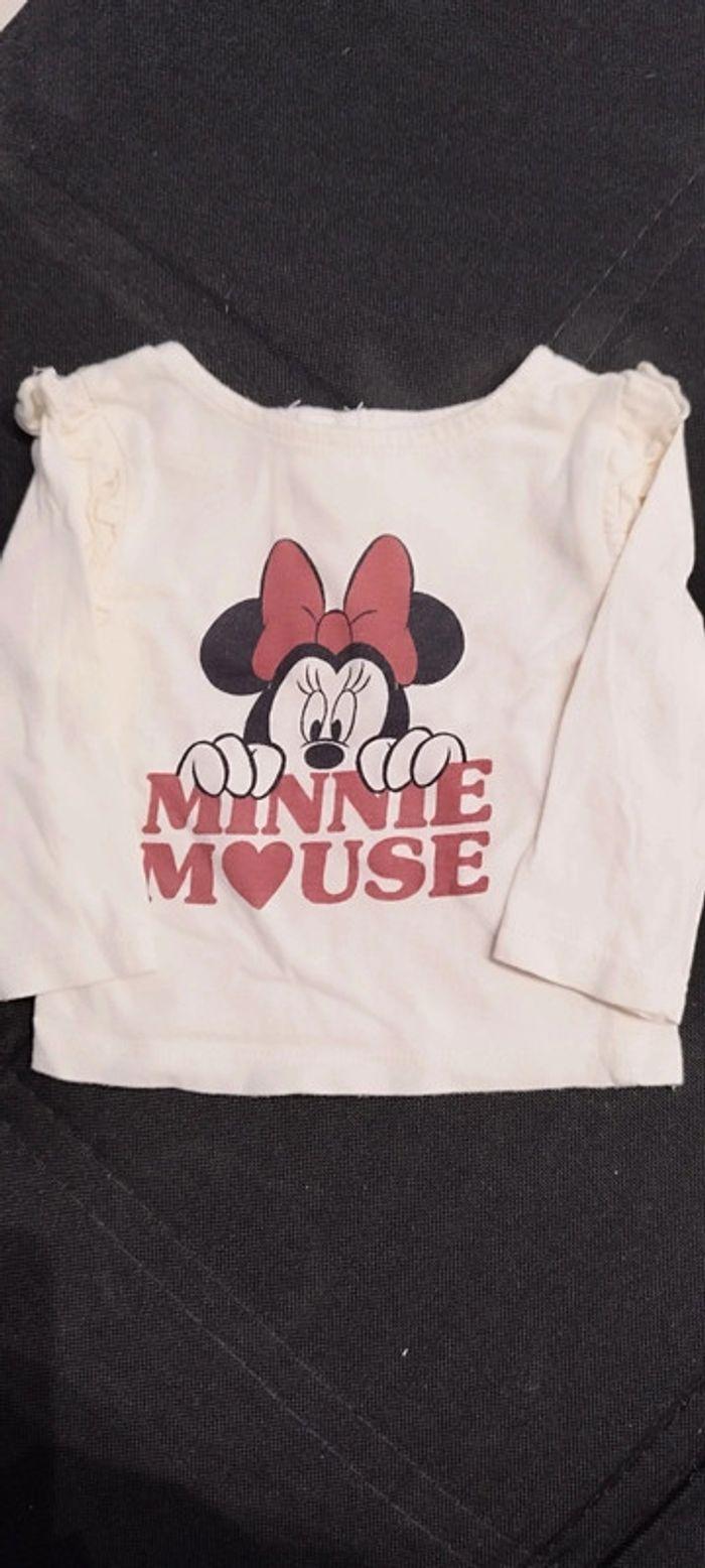 🌸💮 maillot manches longues minnie 💮🌸 - photo numéro 1