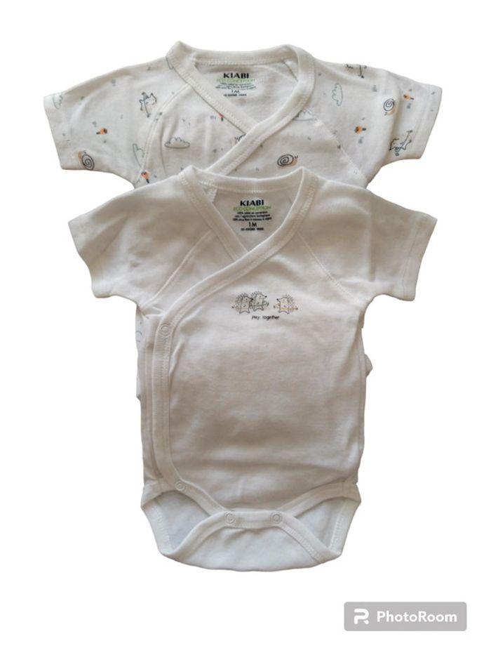 Lot de 2 body bébé