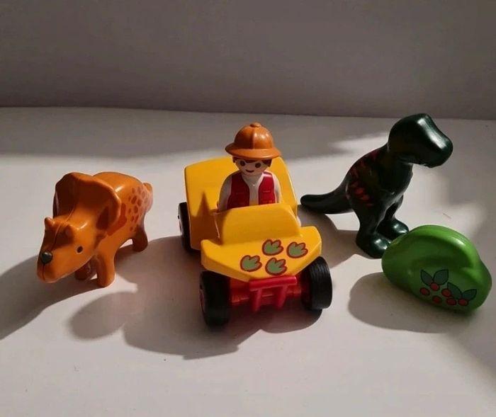 Playmobil 1 2 3 explorateur et dinosaures - photo numéro 1