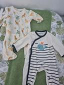 Lot 2 pyjamas été 1 m