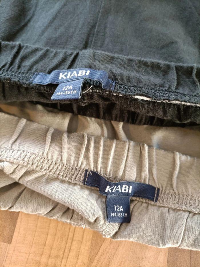 Lot deux shorts/bermudas neufs 12 ans Kiabi - photo numéro 4