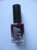 ALL TIGERS vernis à ongles  208 night red 11 ml