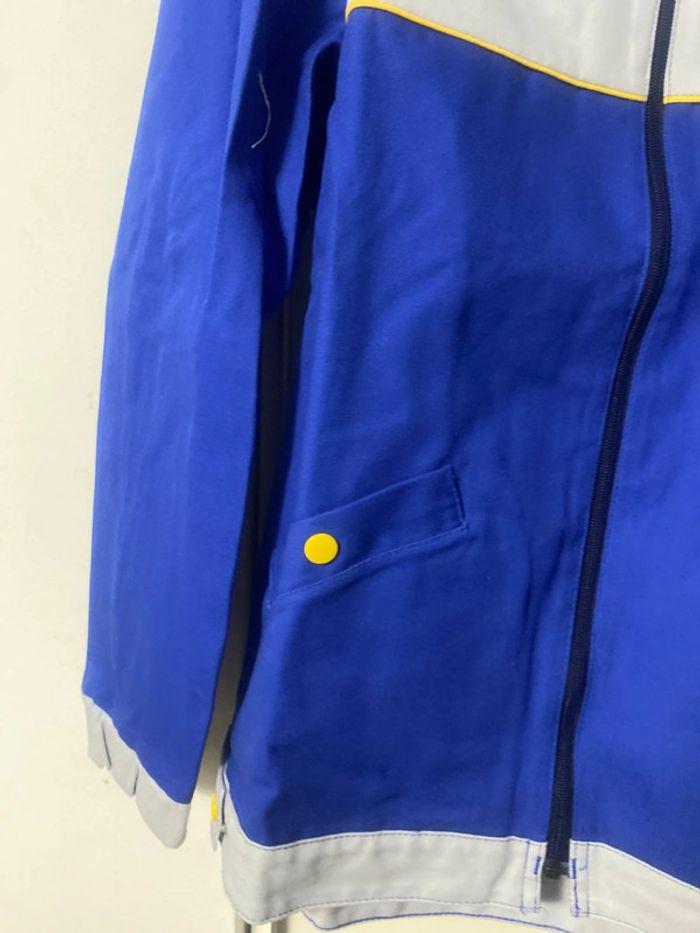 Veste blouse bleu de travail . Taille 44 - photo numéro 3