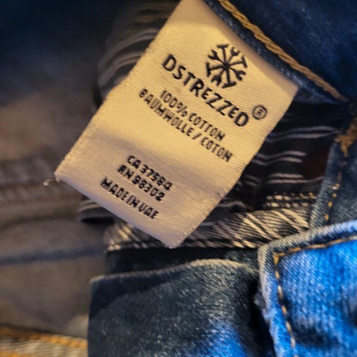 Jeans Dstrezzed avec empiècement 👖 Taille W29 L34 - photo numéro 8