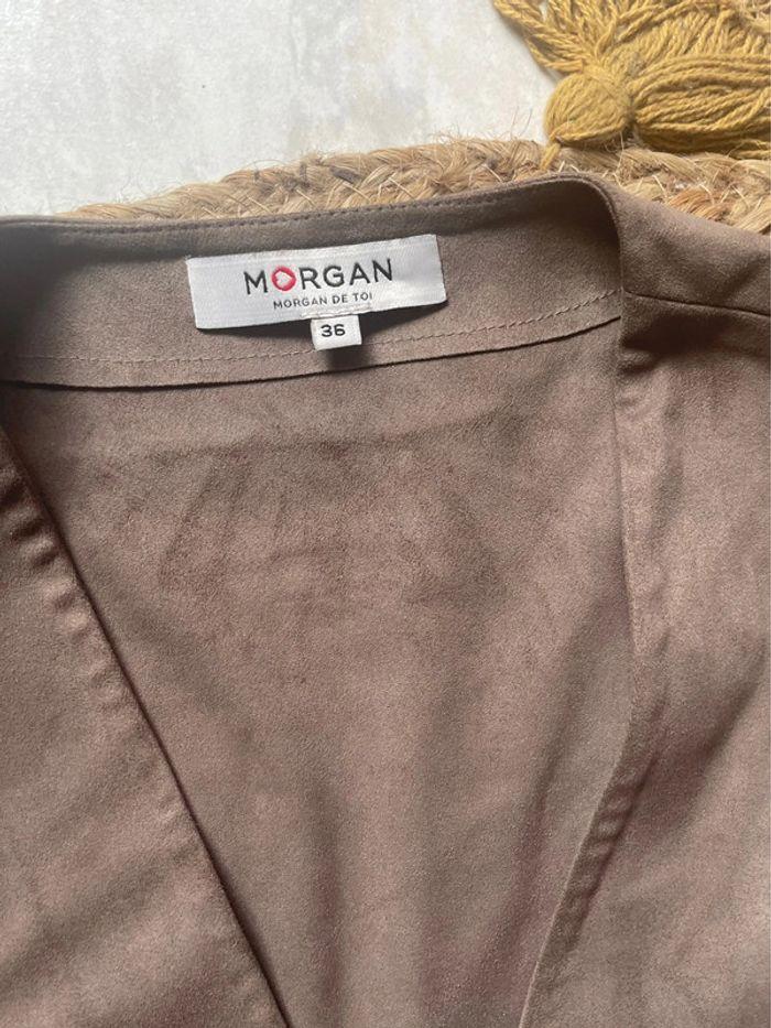 Robe short « morgan » en suedine - photo numéro 2