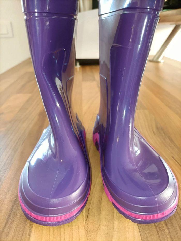 Bottes de pluie violette 24-25 - photo numéro 4