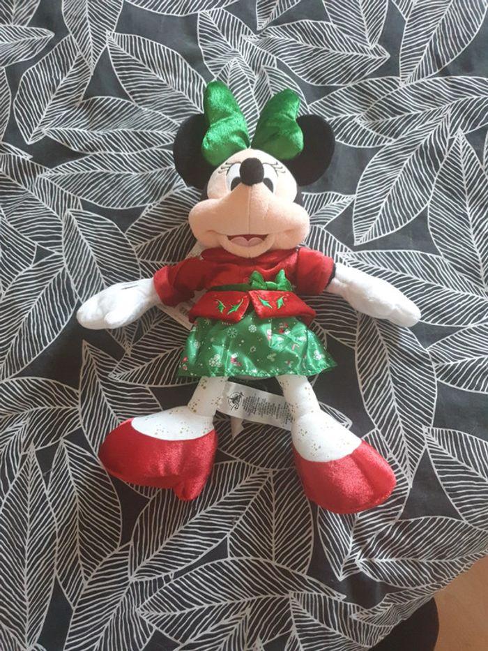 Peluche Minnie Noël 40cm - photo numéro 1