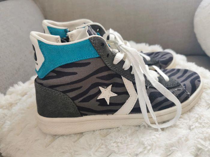 Chaussures baskets montantes Converse all star taille 37 - photo numéro 3