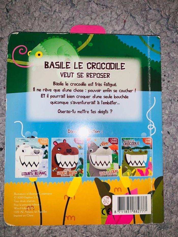 Basile le crocodile veut se reposer - photo numéro 2