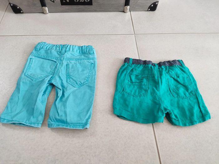 Lot de 2 shorts bébé garçon 23 mois 2 ans - photo numéro 2