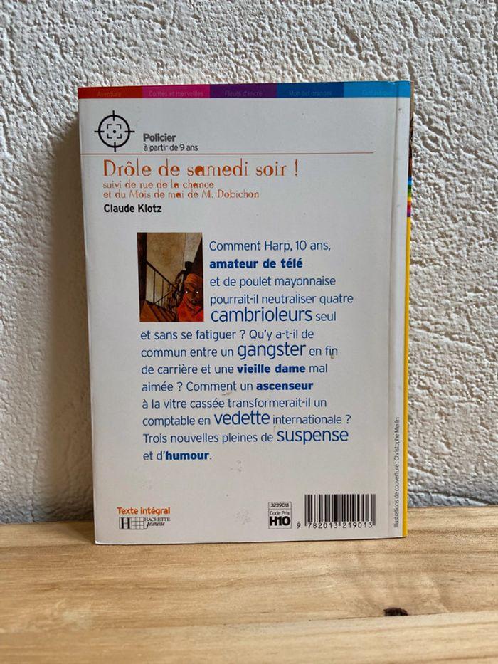 Livre : Drôle de samedi soir ! - photo numéro 2