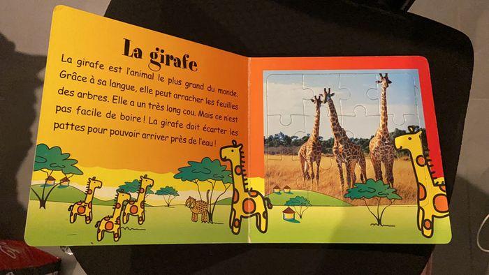 Livre puzzle Les animaux sauvages - photo numéro 3