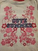 Sweat "Cute summer" 4 ans