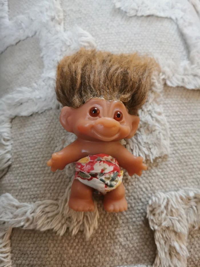 Figurine Troll vintage des années 80 - photo numéro 1