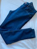 Jean skinny bleu marine