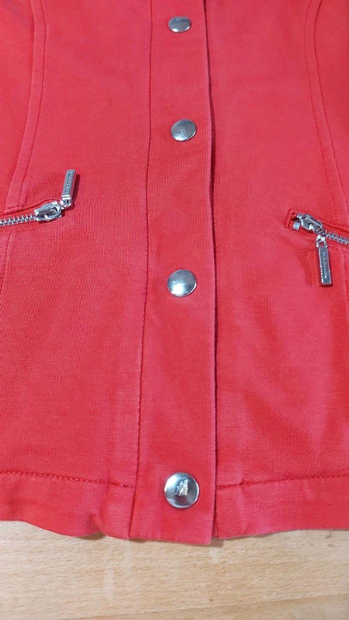 Veste rouge Fornarina S 95%coton 5%elastane - photo numéro 14